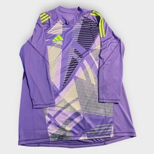 Adidas Tiro 24 Pro Goalkeeper Long Sleeve Slim Fit Purple Jersey IN0418 size XL